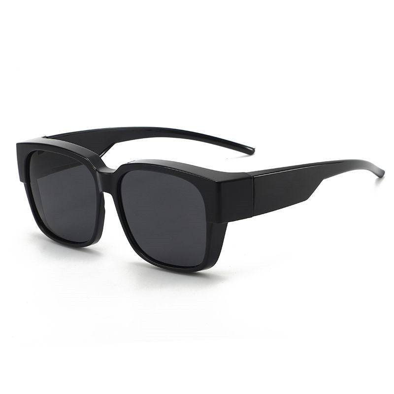 Wholesale Glasses Myopia Sunglasses Polarized Anti-UV Strong Light Large Frame Sunglasses Men's Women's